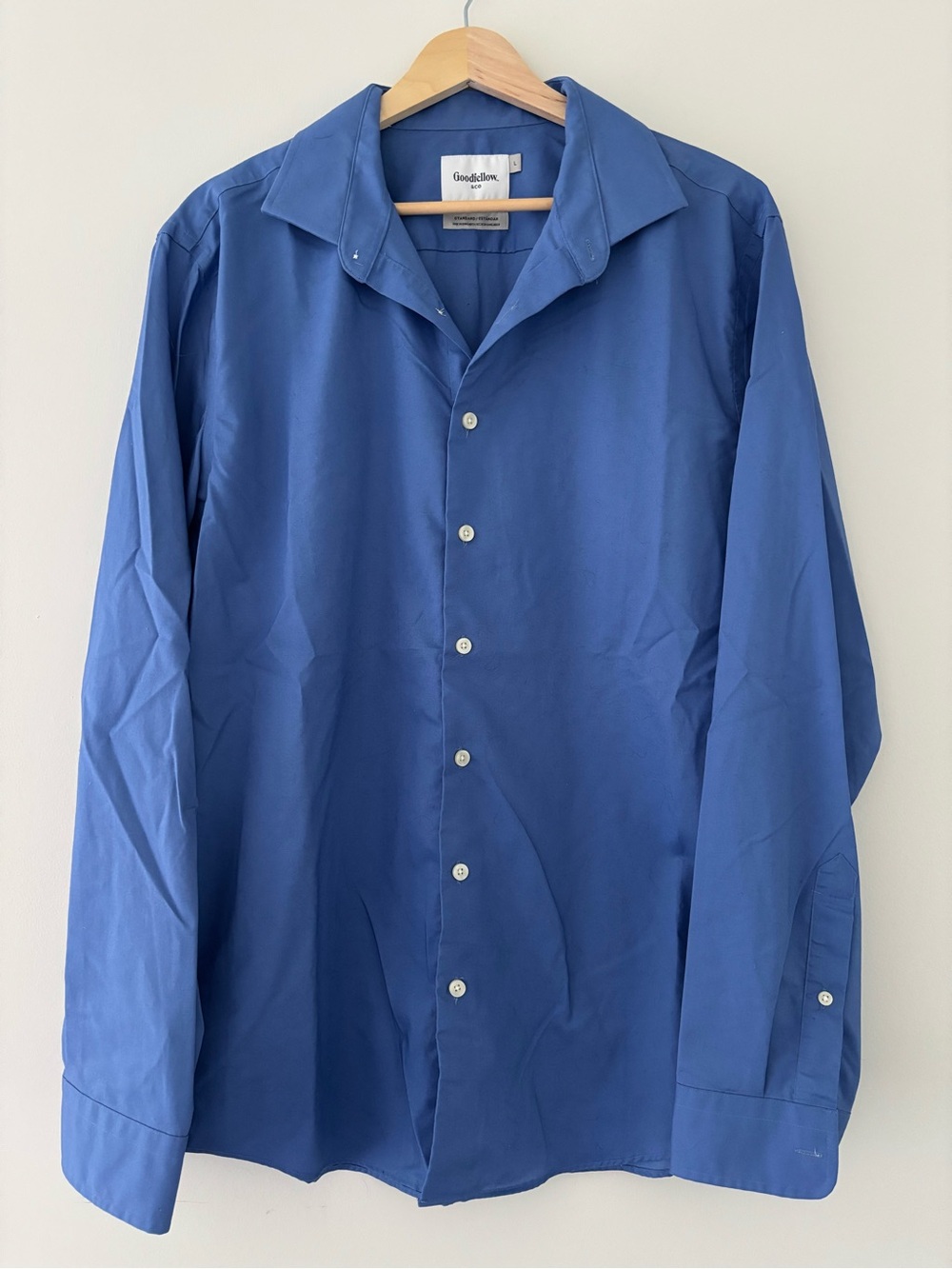 Goodfellow & Co Royal Blue Men's Casual Button-Down Shirt